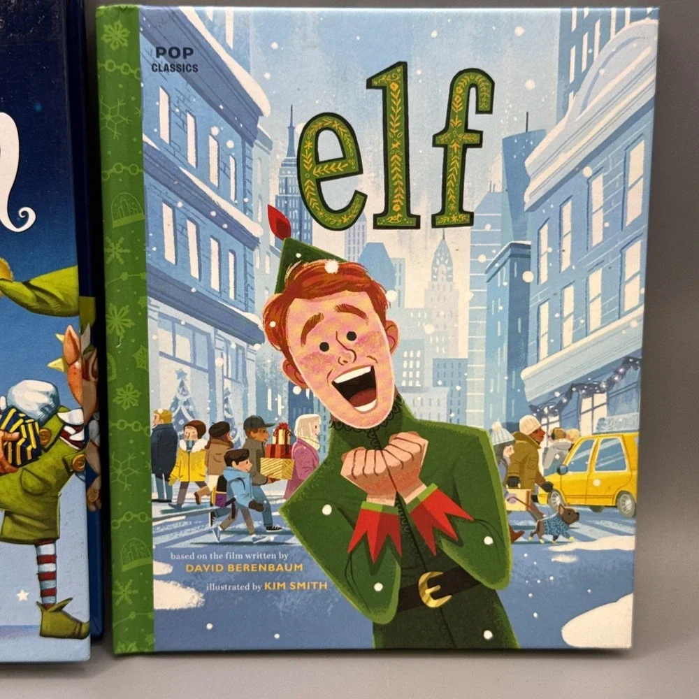 Lot 2- Elf Christmas Hardback Khol's Care Little Books